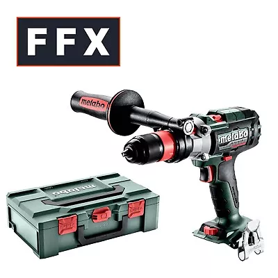 Metabo SB18LTX-3 BLQI 18V BL 3 Speed Hammer Drill MetaBOX Bare Unit 130Nm Torque • £230.25