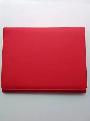 Nissan Toyota Ford Dodge Audi Red Owners Manual Cover Pouch • $27.19