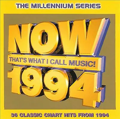 £6.10 • Buy Various : Now Thats What I Call Music 1994 - Mille CD FREE Shipping, Save £s