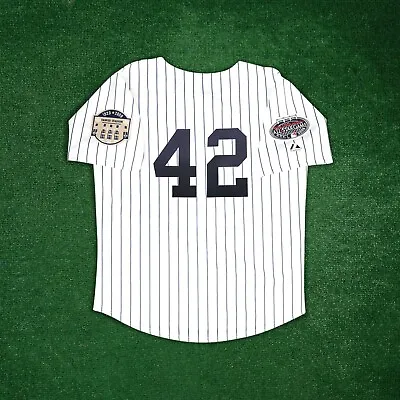 Mariano Rivera 2008 New York Yankees Men's Home White Jersey W/ All Star Patch • $119.99
