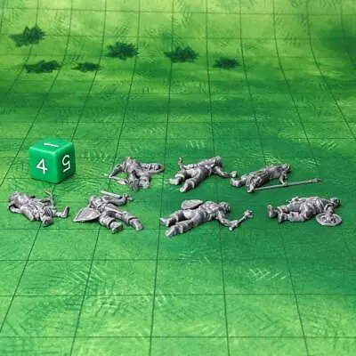 Fallen Warriors (Set Of 7) Dungeons And Dragons Miniatures DnD D&D Mini 32mm Lo • $8.66