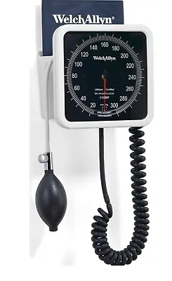Welch Allyn 767 Wall Mobile Aneroid Sphygmomanometer With Adult Cuff • $289
