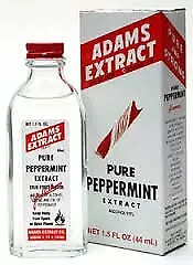 Adams Pure Peppermint Extract Flavoring 1.5oz Bottles (Pack Of 3) • $30