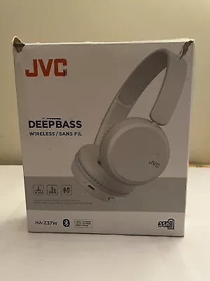 JVC HA-Z37W-B Wireless Bluetooth On Ear Headphones ( Barely Used ) • £14.99