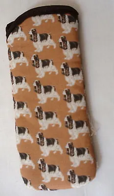 COCKER SPANIELS   GLASSES CASE Ideal Small Gift • £4.20