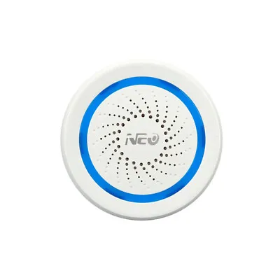 NAS-AB02Z Z-Wave Sensor Siren Alarm W/Z-wave 300 Series & 500 Series Home Automa • $38.93