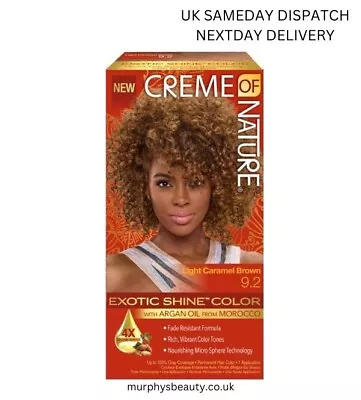 Creme Of Nature Exotic Shine Color COLOUR: Light Caramel Brown 9.2 • £8.99