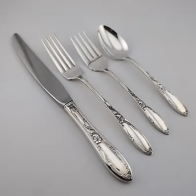 Oneida Virginian Sterling Silver 4 Piece Place Setting - No Monograms • $169.99