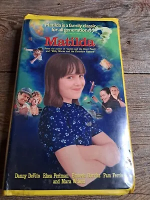 Matilda Movie 1996 Vhs Tape With Original Cover  • $7.99