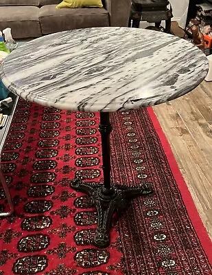 REDUCED! Pier 1 Marble Bistro Table • $200