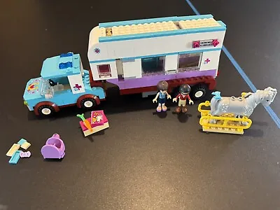 LEGO Friends #41125 HORSE VET TRAILER Missing 2 Pieces No Manual • $30