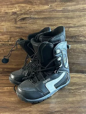 Men's Morrow Snowboard Boots Size US 7 Rail Black Lace Up Winter Sports • $56.99