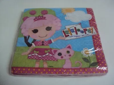 1 PACK X LALALOOPSY 16 COUNT 2PLY LUNCH NAPKINS - NEW • $9.99