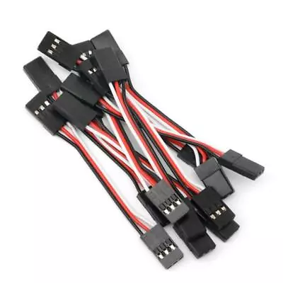 £3.77 • Buy 10pcs 5cm Male To Male Quadcopter Extension Servo Lead Futaba JR Cable Wire