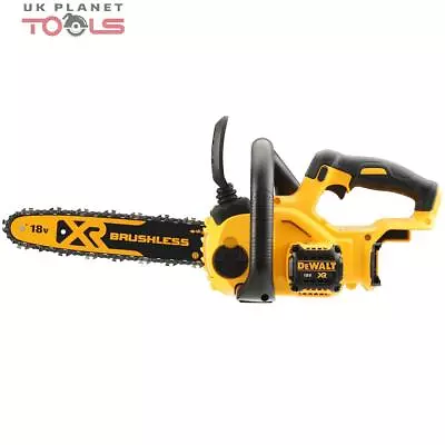 DeWalt DCM565N 18V XR Li-ion 30cm Cordless Brushless Compact Chainsaw Bare Unit • £193.72