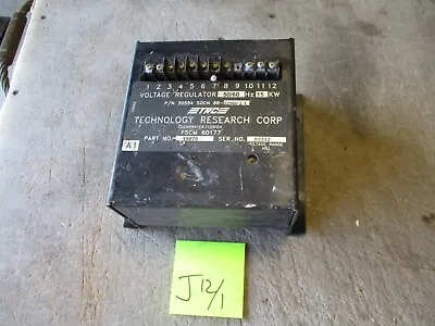 Used TRC Voltage Regulator 50/60hz 15kw For Military Generator For Parts • $49