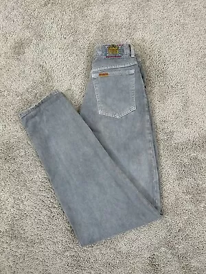 VTG EDWIN Japanese Denim 28 X 32 Gray Distressed Tapered LA Slim Jeans Nice Wear • $34
