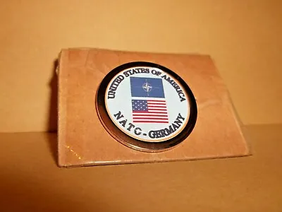 UNITED STATES / GERMANY Nato Veteran Lapel Pin Badge . • £7