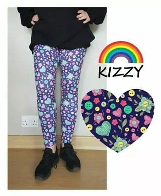 Crochet Crazy - REGULAR SOFT Kizzy Leggings Size 8-20 • £8.40