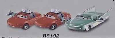 Disney Pixar Cars 3 Pack With Waitress Mia Tia And Flo With Tray • $29.99