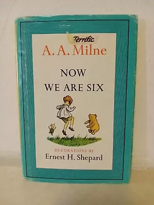 $19.99 • Buy A.A. Milne - Now We Are Six E.P. Dutton Publishers NY 1961 Hardback Book
