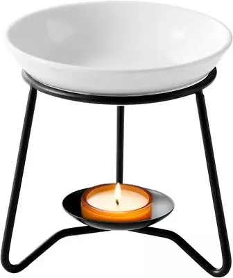 Ceramic Tealight Candle Holder Oil Burner Essential Oil Incense Aroma Diffuser • $41.49