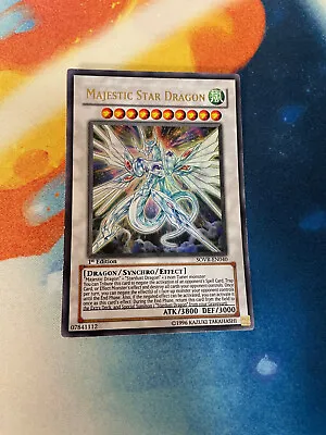 Yugioh - Majestic Star Dragon - Ultra Rare - 1st Ed - Sovr - Lp • $25.99
