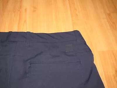 PUMA Mens Blue Casual Golf Pants 32 X 30 Microfiber Flat Front • $14.99