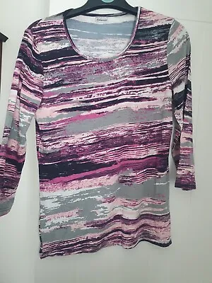 Ladies Tunic Size 10/12 Damart Make And Style Stretchy Lovely Style  • £0.75