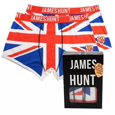 James Hunt Boxer Union Jack Double Pack • £25.79