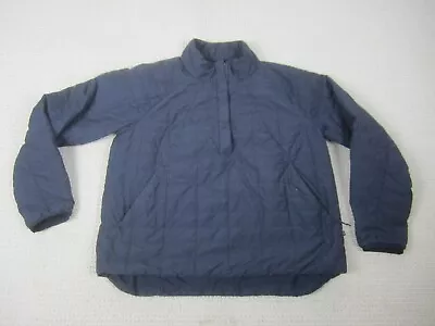 Mountain Hardwear Jacket Womens Large Blue Outdoors Pullover Lightweight Puffer • $26