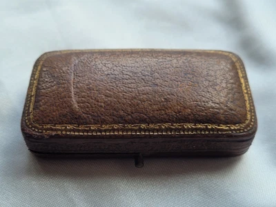 £29.99 • Buy Antique Victorian Vintage Jewellery Box Case For Brooch With Company Name