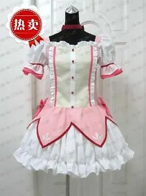 Puella Magi Madoka Magica Kaname Madoka Cosplay Costume Custom Any Size :q • $68.99