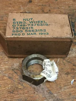 G749 M211 M135 Army Truck Steering Wheel Nut • $6