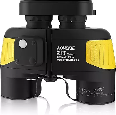 7X50 Floating Waterproof Binoculars With Compass - NEW In Box • $77