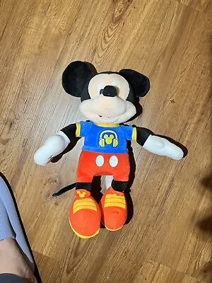 Disney Clubhouse Junior Singing Fun Mickey Mouse Song & Phrases Doll Plush Toy • $11.50