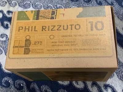 NY Yankees Phil Rizzuto Bronze Statue Statuette Figurine MIB From Game • $30