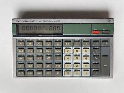 Texas Instruments Programmable Calculator TI-66 • £20