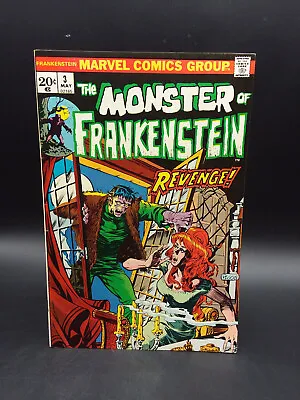 Marvel Comics 1973 The Frankenstein Monster #3 FN+ • $19.95