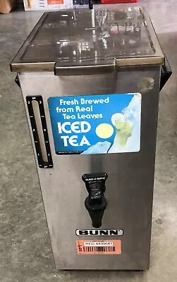 Bunn TD4T 4 Gallon Iced Tea Dispenser W/ Brew Through Lid Brewer Thru Urn • $29.99