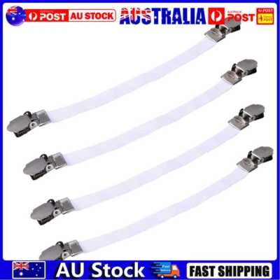 $8.50 • Buy 4X Ironing Board Cover Sofa Clip Fasteners Brace Bed Sheet Grips Buckle AU