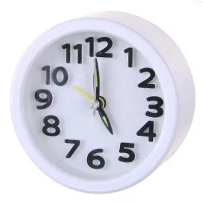 Battery Operated Quartz Alarm Clocks Desks Rooms No Ticking Snooze Silent Clock • $13.39