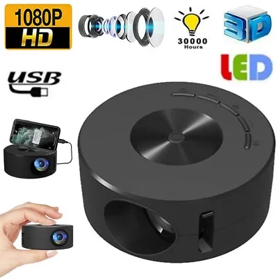 Proyector Mini Projector Full HD 1080P Portable Home Theater Video Projector USB • $35.99