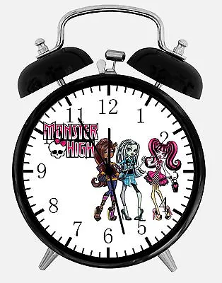 Monster High Alarm Desk Clock 3.75  Home Or Office Decor E134 Nice For Gift • $22.95