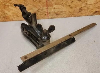 Vintage E.C. STEARNS Saw Sharping Vise Clamp Pat'd AUG 22. 1899Carpenter Tool • $49.99