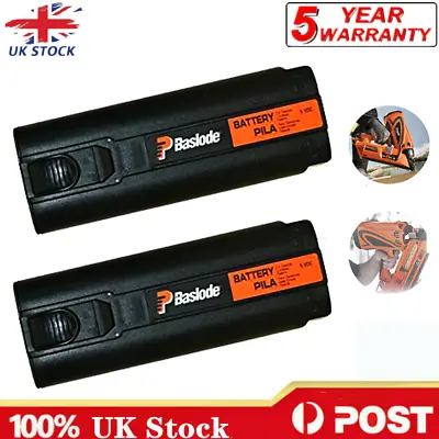 £19.98 • Buy 2x 6V 4.8Ah Battery For Paslode 404717 IM50 IM65 IM250 IM350 900400 Nail Gun