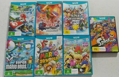 Nintendo Wii U Games Multi Listing. Choose From Several Must Own Titles. AUS • $49.95