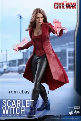 HotToys HT 1/6 Captain America 3 Heroes Civil War Scarlet Witch 3.0 MMS370 • $1397.26