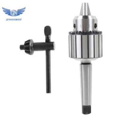 $30.14 • Buy 3/4  Heavy Duty Drill Press Chuck MT3 Taper With Chuck Key 3MT Shank