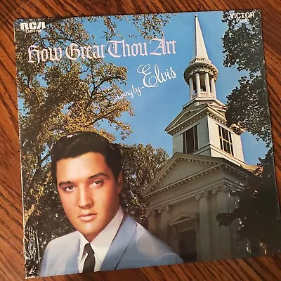 Brand New ELVIS PRESLEY - How Great Thou Art Record LP LSP-3758   SEALED Mint • $22.95